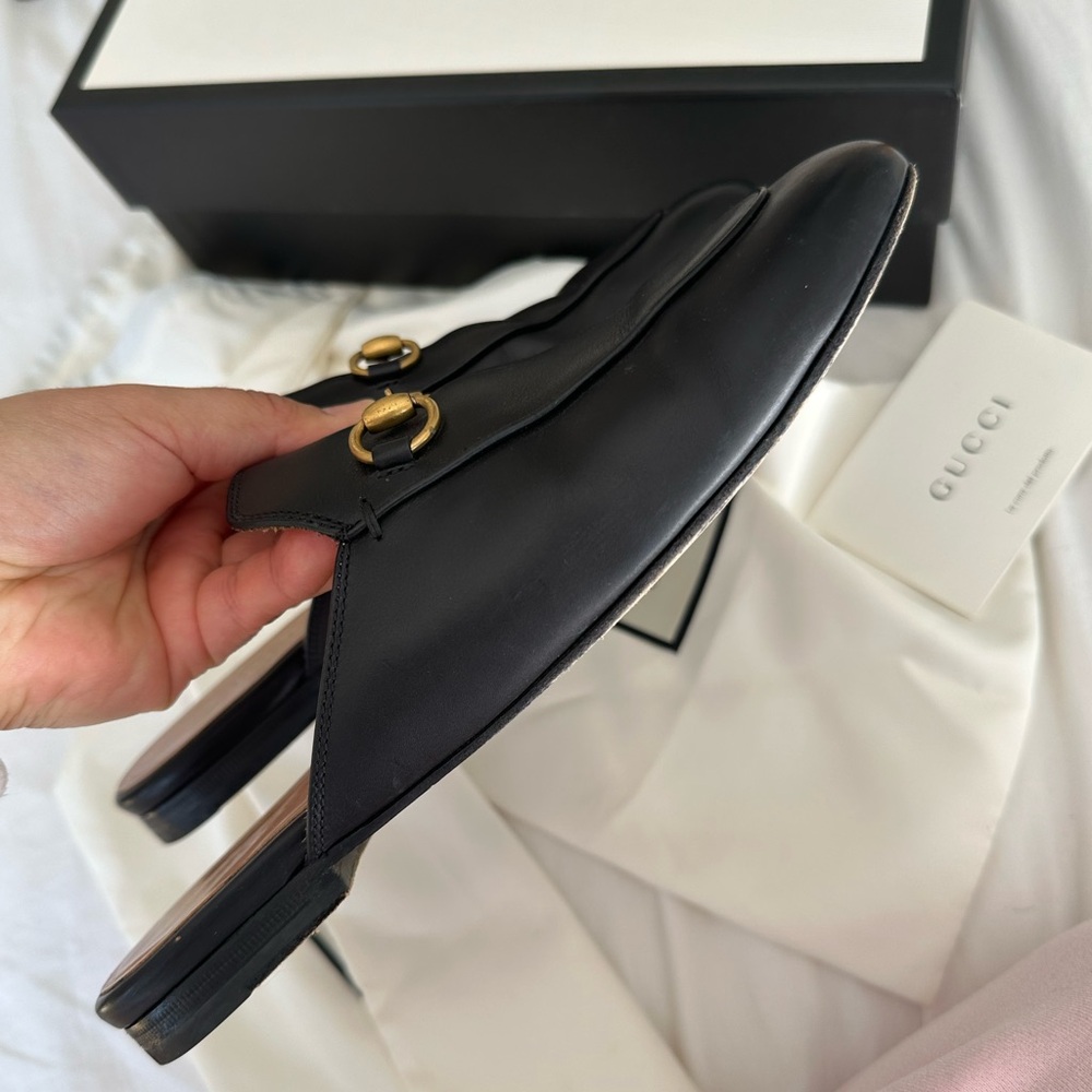 Gucci Princeton Horsebit Loafers/Mules - Picture 8 of 11